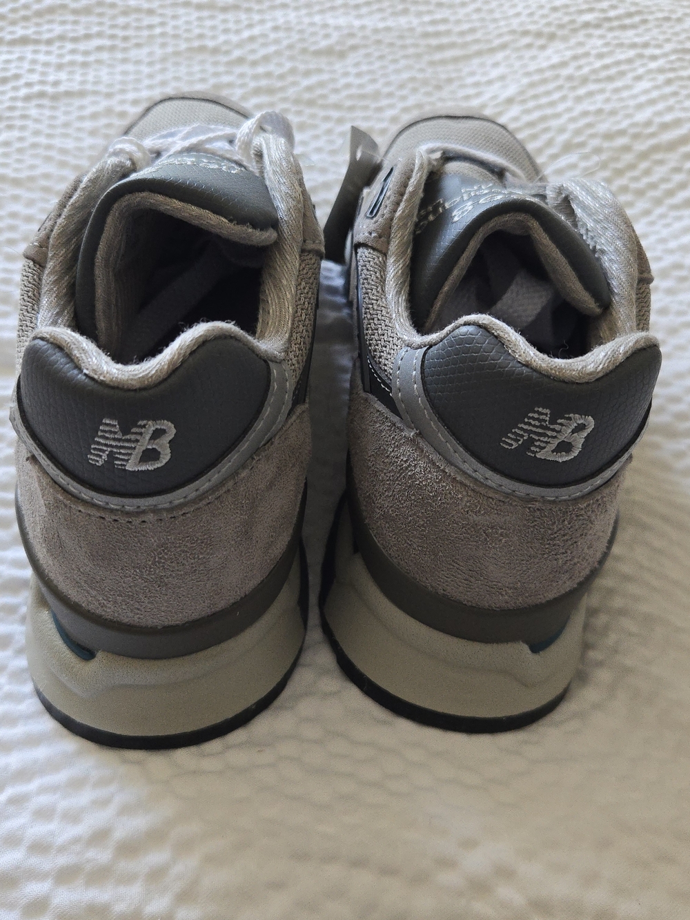 New Balance 998 Women 7.5 Made In USA Gray Suede & Mesh Sneakers 042026 - Picture 8 of 9